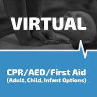 CPR, AED, First Aid Virtual Training