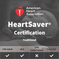 Adult First Aid/CPR/AED Certification - American Heart Association