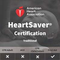 First Aid Certification - American Heart Association