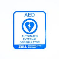 Zoll AED Decal 